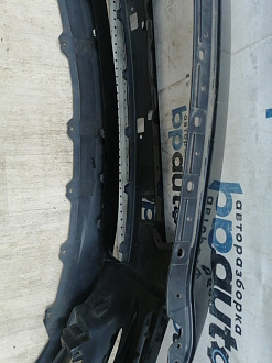 BA000215; Бампер передний; без паркт.; под омыват. (62022-4HB0H) для Infiniti Q50 (2013-2017)/БУ; Оригинал; Р1, Мелкий дефект; 