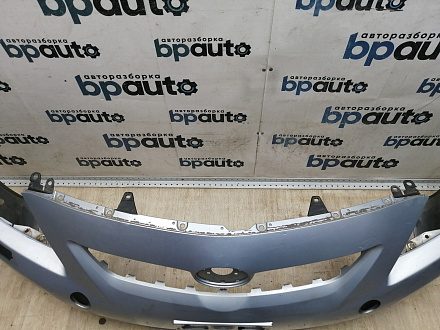 AA045325; Бампер передний; без паркт.; под омыват. (52119-12A60) для Toyota Corolla 150 (2006-2009)/БУ; Оригинал; Р1, Мелкий дефект; 