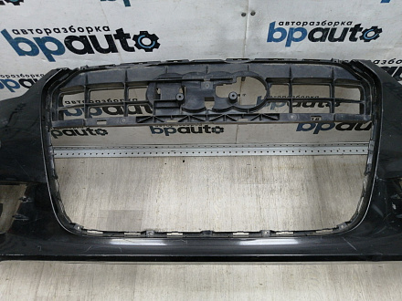 BA000172; Бампер передний; под паркт.; под омыват. (4G0 807 437) для Audi A6 C7/БУ; Оригинал; Р1, Мелкий дефект; 