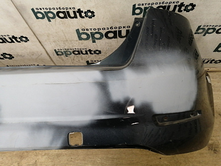 AA043864; Бампер задний; без паркт. (BS71-F17906-A) для Ford Mondeo Sedan IV рест. (2010- 2014)/БУ; Оригинал; Р1, Мелкий дефект; 