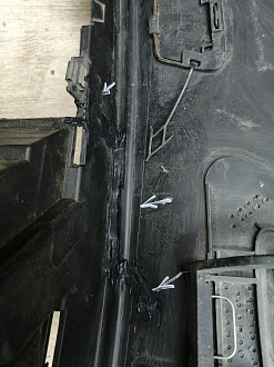 AA045624; Бампер передний, S-line; под паркт.; под омыват. (8T0 807 437 AM) для Audi A5/БУ; Оригинал; Р2, Удовлетворительное; 