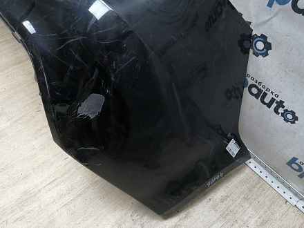 AA046116; Бампер задний; без паркт. (86611-4Y000) для Kia Rio III Sedan (2011- 2015)/БУ; Оригинал; Р1, Мелкий дефект; 