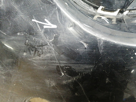 AA045256; Бампер передний; под паркт.; без омыват. ( BB5317C831) для Ford Explorer V (2011-2015)/БУ; Оригинал; Р1, Мелкий дефект; 