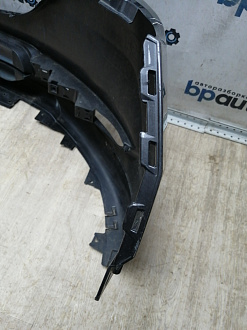 BA000214; Бампер передний; без паркт.; под омыват. (KB8A-50031) для Mazda CX-5 II (2017-2021)/БУ; Оригинал; Р1, Мелкий дефект; 