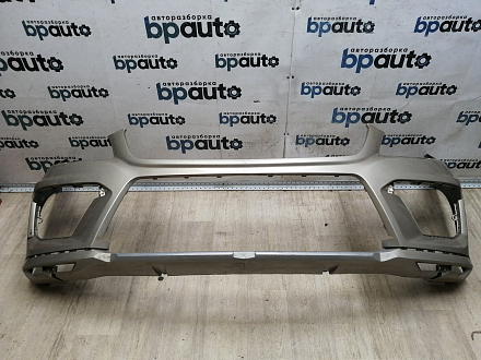 AA046106; Бампер передний, AMG; под паркт.; под омыват. (A1668854425) для Mercedes-Benz M-klasse III (W166) (2011-2015)/БУ; Оригинал; Р1, Мелкий дефект; 