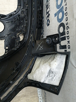 AA045899; Бампер задний; под паркт. (J8A2-17A958-AB) для Land Rover Range Rover Velar L560 (2017 - 2023)/БУ; Оригинал; Р1, Мелкий дефект; 