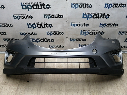 AA045828; Бампер передний; под паркт.; под омыват. (KD45-50031) для Mazda CX-5/БУ; Оригинал; Р1, Мелкий дефект; 