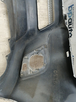 AA044531; Бампер передний; без паркт.; под омыват. (52119-0K840) для Toyota Hilux VIII (2015 - 2020)/БУ; Оригинал; Р1, Мелкий дефект; 