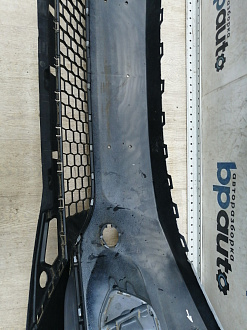 AA045686; Бампер передний, Track-Field; без паркт.; под омыват. (5N0807221T) для Volkswagen Tiguan I рест. (2011- 2016)/БУ; Оригинал; Р1, Мелкий дефект; 