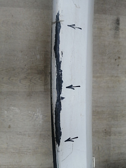 AA045723; Бампер передний; под паркт.; под омыват. (62022-4HD0H) для Infiniti Q50 (2013-2017)/БУ; Оригинал; Р2, Удовлетворительное; 