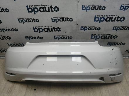 AA046041; Бампер задний; без паркт. (1K8807421M) для Volkswagen Scirocco (2009 - 2014)/БУ; Оригинал; Р1, Мелкий дефект; 