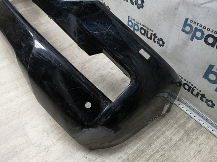 AA045327; Бампер передний; под паркт.; под омыват. (52119-60M50) для Toyota Land Cruiser 200 рест.2 (2015 - 2021)/БУ; Оригинал; Р1, Мелкий дефект; 