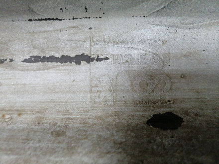 AA044864; Бампер передний; без паркт.; под омыват. (9674576177) для Peugeot 308 I рест. (2011-2015)/БУ; Оригинал; Р1, Мелкий дефект; 