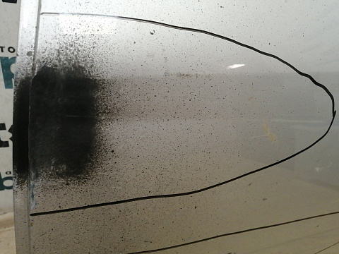 Фотография детали AA043319; Дверь задняя левая, под расширитель, не Long (67004-42100) для Toyota Rav4/БУ; Оригинал; Р3, Под восстановление; . Фото номер 4