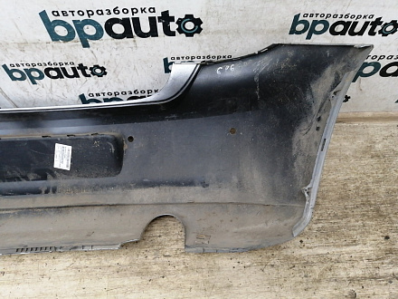 AA024812; Бампер задний; под паркт. (6R6807421BK) для Volkswagen Polo V Hatchback (2009-2013)/БУ; Оригинал; Р1, Мелкий дефект; 