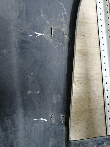 Фотография детали AA045370; Бампер передний; без паркт.; без омыват. (78710-09100) для SsangYong Kyron I рест. (2007-2014)/БУ; Оригинал; Р2, Удовлетворительное; . Фото номер 23