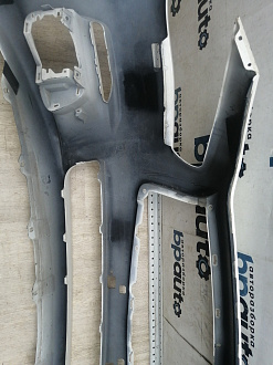 AA045724; Бампер передний; без паркт.; под омыват. (62022-4HB0H) для Infiniti Q50 (2013-2017)/БУ; Оригинал; Р1, Мелкий дефект; 