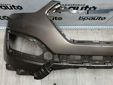 AA044831; Бампер передний; без паркт.; без омыват. (86511-2W000) для Hyundai Santa Fe III (2012 - 2015)/БУ; Оригинал; Р1, Мелкий дефект; 