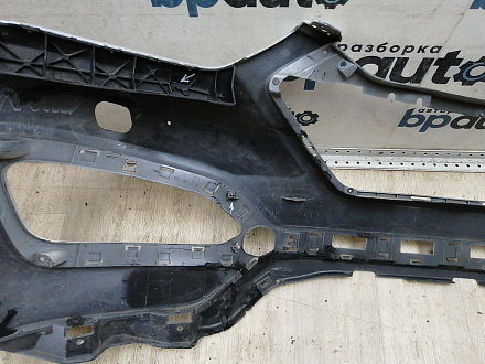 AA044979; Бампер передний; без паркт.; под омыват. (86511-2W000) для Hyundai Santa Fe III (2012 - 2015)/БУ; Оригинал; Р2, Удовлетворительное; 