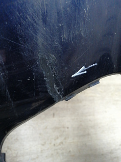 AA046100; Бампер передний, AMG; под паркт.; без омыват. (A2928851825) для Mercedes-Benz GLE coupe I (С292) (2015-2019)/БУ; Оригинал; Р1, Мелкий дефект; 