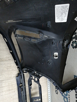 AA046306; Бампер передний; под паркт.; под омыват. (52119-48590) для Lexus RX IV рест. (2019 — 2022)/БУ; Оригинал; Р1, Мелкий дефект; 