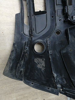 AA045256; Бампер передний; под паркт.; без омыват. ( BB5317C831) для Ford Explorer V (2011-2015)/БУ; Оригинал; Р1, Мелкий дефект; 