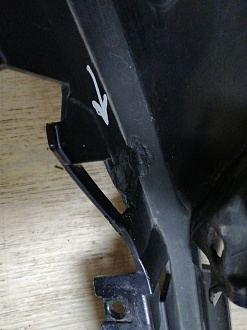 AA046306; Бампер передний; под паркт.; под омыват. (52119-48590) для Lexus RX IV рест. (2019 — 2022)/БУ; Оригинал; Р1, Мелкий дефект; 