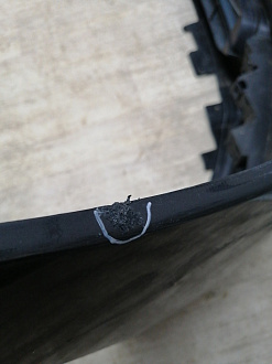 BA000214; Бампер передний; без паркт.; под омыват. (KB8A-50031) для Mazda CX-5 II (2017-2021)/БУ; Оригинал; Р1, Мелкий дефект; 