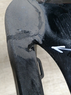 AA045596; Бампер передний; под паркт.; под омыват. (8K0 807 437 AC) для Audi A4 B8/БУ; Оригинал; Р1, Мелкий дефект; 