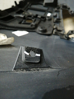 AA045881; Бампер передний; под паркт.; под омыват. (J8A2-17F003-GAW) для Land Rover Range Rover Velar L560 (2017 - 2023)/БУ; Оригинал; Р1, Мелкий дефект; 