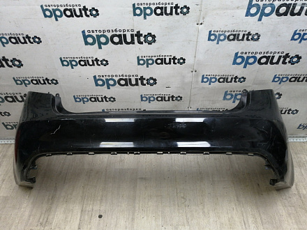 AA046116; Бампер задний; без паркт. (86611-4Y000) для Kia Rio III Sedan (2011- 2015)/БУ; Оригинал; Р1, Мелкий дефект; 