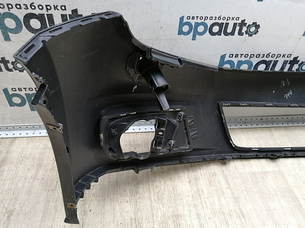 AA044679; Бампер передний, Sport-Style; без паркт.; под омыват. (5NU807221) для Volkswagen Tiguan I рест. (2011- 2016)/БУ; Оригинал; Р1, Мелкий дефект; 