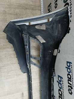 AA045707; Бампер передний; без паркт.; под омыват. (5СU807221A) для Volkswagen Jetta VI рест. (2015-2018)/БУ; Оригинал; Р2, Удовлетворительное; 