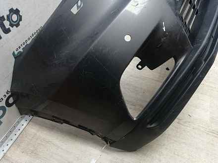 AA045950; Бампер передний; под паркт.; под омыват. (52119-0E220) для Toyota Highlander III (2014 — 2016)/БУ; Оригинал; Р1, Мелкий дефект; 