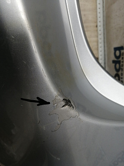 AA045940; Бампер задний; без паркт. (GS1M-50221) для Mazda 6 GH/БУ; Оригинал; Р1, Мелкий дефект; 