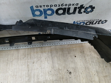 AA044794; Бампер передний; без паркт.; под омыват. (52119-0R180) для Toyota Rav4 40 рест. (2015 — 2019)/БУ; Оригинал; Р1, Мелкий дефект; 