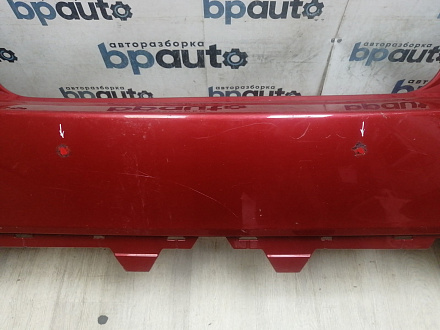 AA046030; Бампер задний; без паркт. (52159-02610) для Toyota Auris I рест. (2010- 2013)/БУ; Оригинал; Р1, Мелкий дефект; 