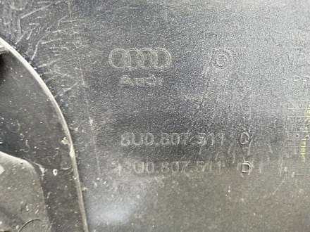 AA025996; Бампер задний; под паркт. (8U0 807 511 С) для Audi Q3 I (2011-2014)/БУ; Оригинал; Р1, Мелкий дефект; 