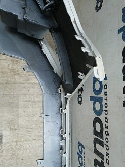 AA045599; Бампер передний; под паркт.; под омыват. (8K0 807 437 AC) для Audi A4 B8/БУ; Оригинал; Р1, Мелкий дефект; 