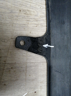 AA045893; Бампер задний v2.4; под паркт. (52159-33918) для Toyota Camry 40 рест. (2010 — 2011)/БУ; Оригинал; Р1, Мелкий дефект; 