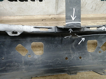 AA030291; Бампер передний; под паркт.; под омыват. (62022-1ME0H) для Infiniti/БУ; Оригинал; Р2, Удовлетворительное; 