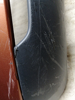 AA045867; Бампер передний; под паркт.; под омыват. (HY32-17F003-AAW) для Land Rover Discovery V L462 (2017 - 2020)/БУ; Оригинал; Р1, Мелкий дефект; 