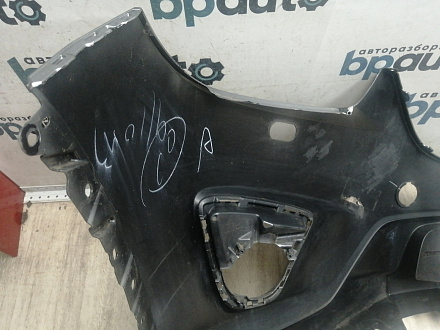 AA045775; Бампер передний; без паркт.; под омыват. (KD45-50031) для Mazda CX-5/БУ; Оригинал; Р1, Мелкий дефект; 