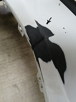 AA044919; Бампер передний; под паркт.; под омыват. (95122388) для Opel Mokka (2012 - 2015)/БУ; Оригинал; Р1, Мелкий дефект; 