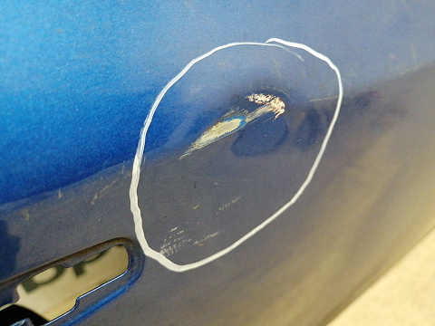 Фотография детали AA041998; Дверь передняя правая (95940508) для Chevrolet Aveo/БУ; Оригинал; Р2, Удовлетворительное; . Фото номер 5