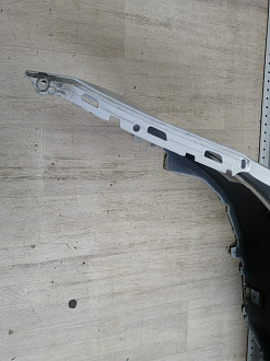 AA046189; Бампер задний; под паркт. (95B807421) для Porsche Macan I (2014-2018)/БУ; Оригинал; Р1, Мелкий дефект; 