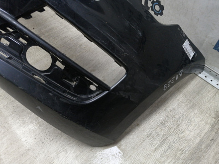 BA000228; Бампер передний; под паркт.; под омыват. (5G0807221) для Volkswagen Golf/БУ; Оригинал; Р1, Мелкий дефект; 