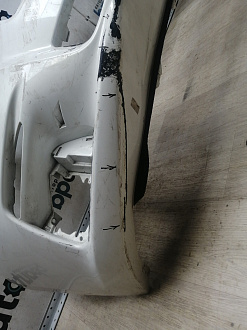 AA045724; Бампер передний; без паркт.; под омыват. (62022-4HB0H) для Infiniti Q50 (2013-2017)/БУ; Оригинал; Р1, Мелкий дефект; 