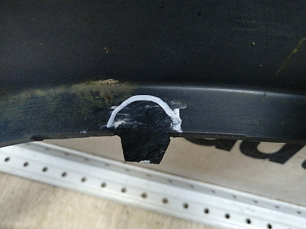 AA045882; Бампер передний; под паркт.; под омыват. (J8A2-17F003-GAW) для Land Rover Range Rover Velar L560 (2017 - 2023)/БУ; Оригинал; Р1, Мелкий дефект; 