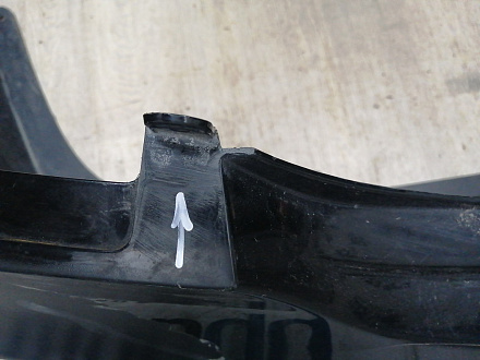 AA045695; Бампер задний; под паркт. (86611-4L000) для Hyundai/БУ; Оригинал; Р1, Мелкий дефект; 